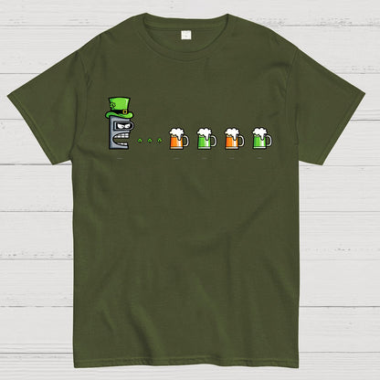 St. Patty’s Robot Geek T-Shirt