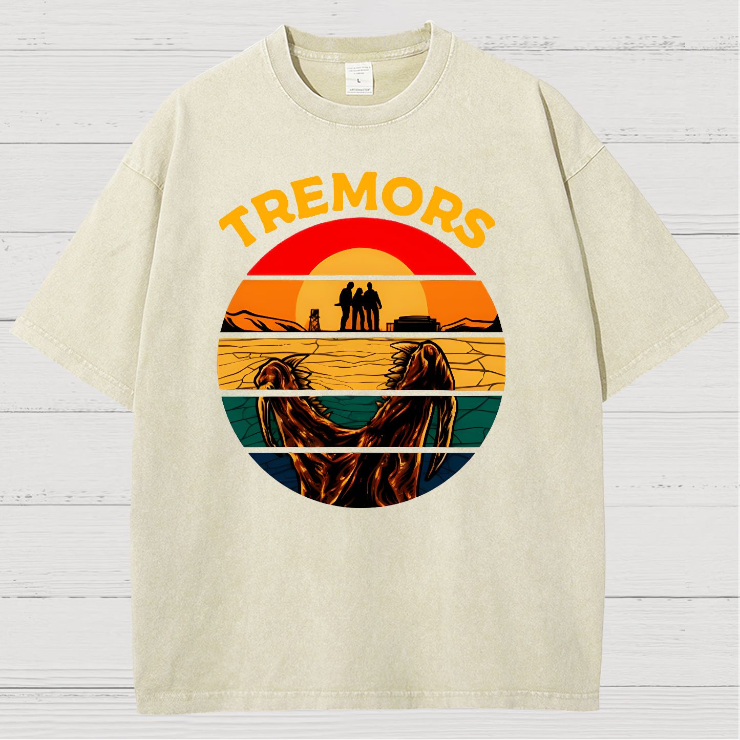 Tremors Vintage Distressed T-shirt