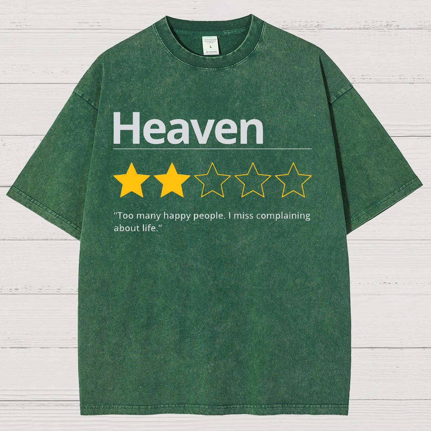 Honest Heaven Review Vintage Distressed T-shirt