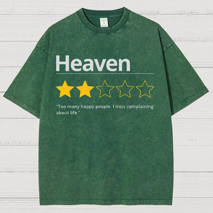 Honest Heaven Review Vintage Distressed T-shirt