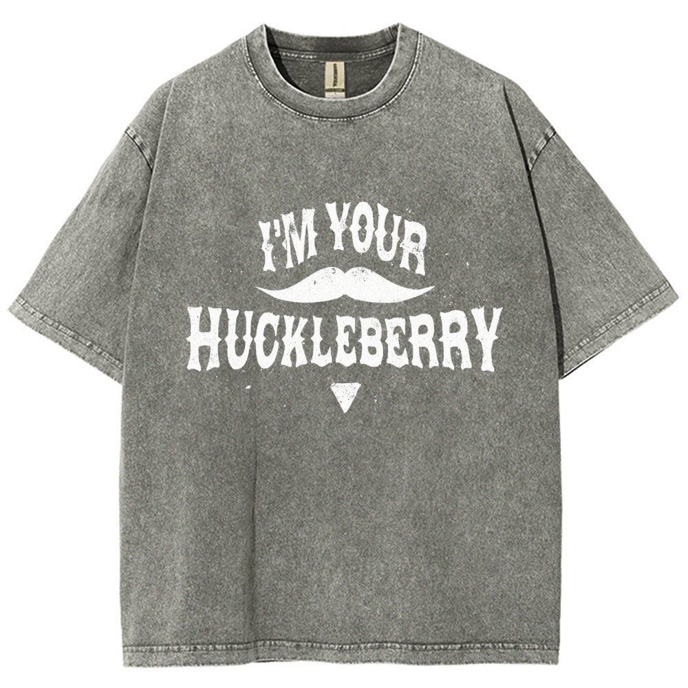 I'm Your Huckleberry Vintage Distressed T-shirt