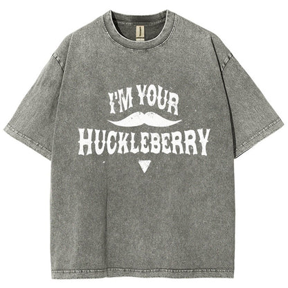 I'm Your Huckleberry Vintage Distressed T-shirt