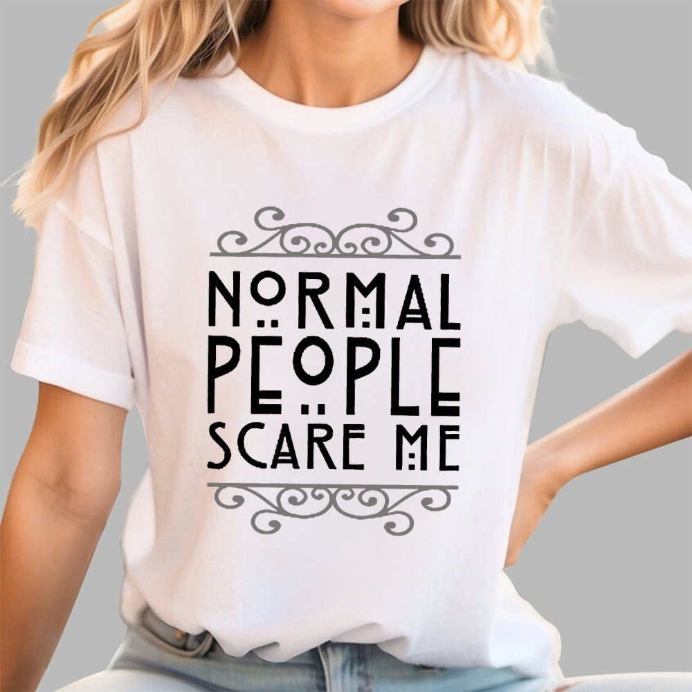 People Are Scary Geek T-Shirt