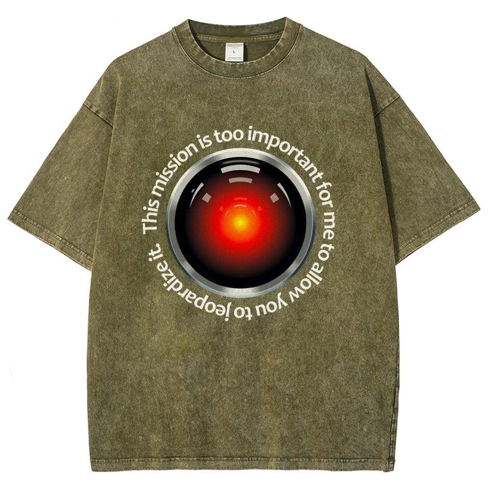 This Mission Is Too Important For Me To Allow You To Jeopardize It. Vintage Distressed T-shirt