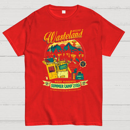 NUCLEAR SUMMER CAMP Nerdy T-Shirt