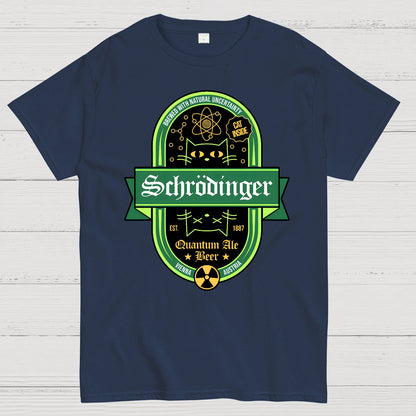 Schrodinger Quantum Ale Beer Geek T-Shirt