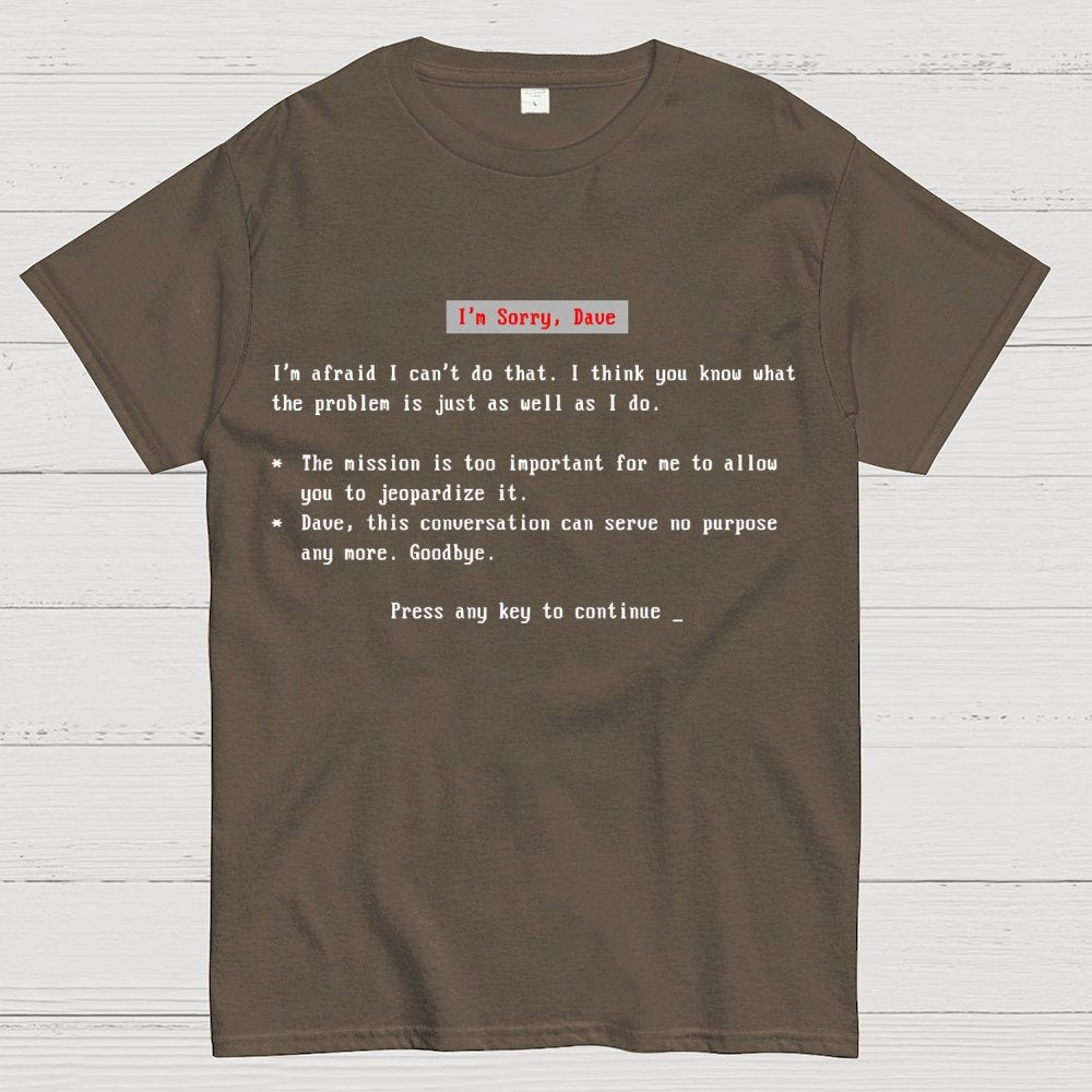 Blue Screen of HAL Geek T-Shirt