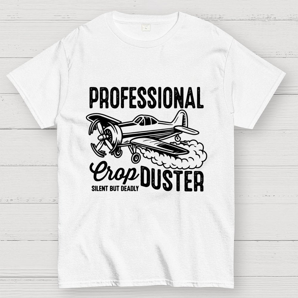 CropDUSTER SILENT BUT DEADLY Unisex Geek T-Shirt