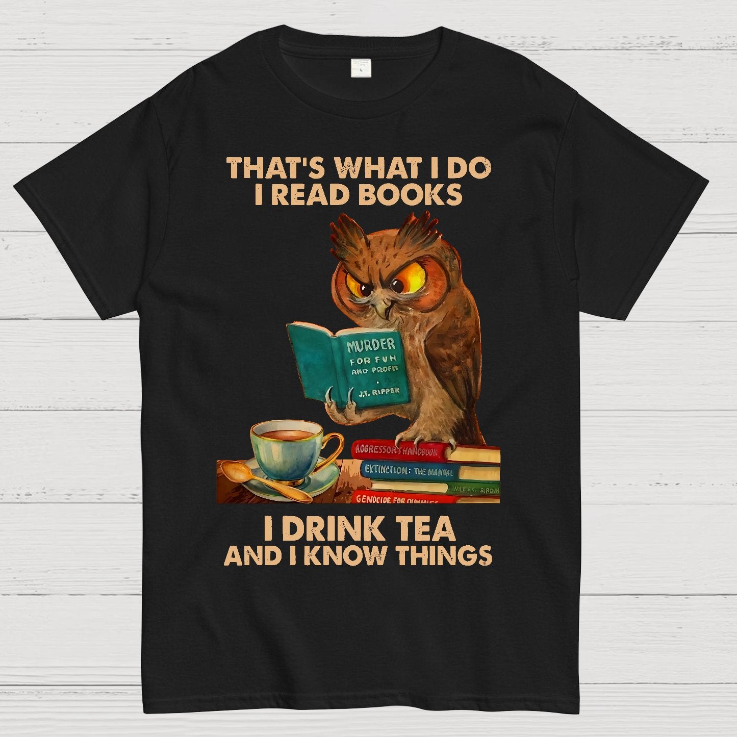 It's Not Hoarding If It's Books Geek T-Shirt