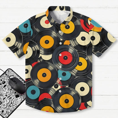 Color clashing Music Geek Hawaiian Shirt