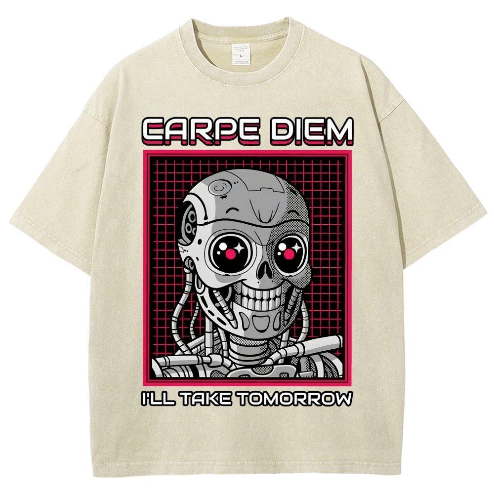 Rise Of The Cute Machine Vintage Distressed T-shirt