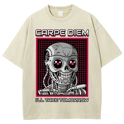 Rise Of The Cute Machine Vintage Distressed T-shirt