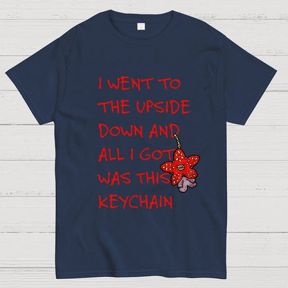 Upside Down Keychain Geek T-Shirt