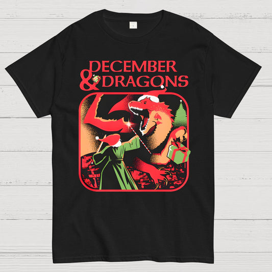 December & Dragons Geek T-Shirt