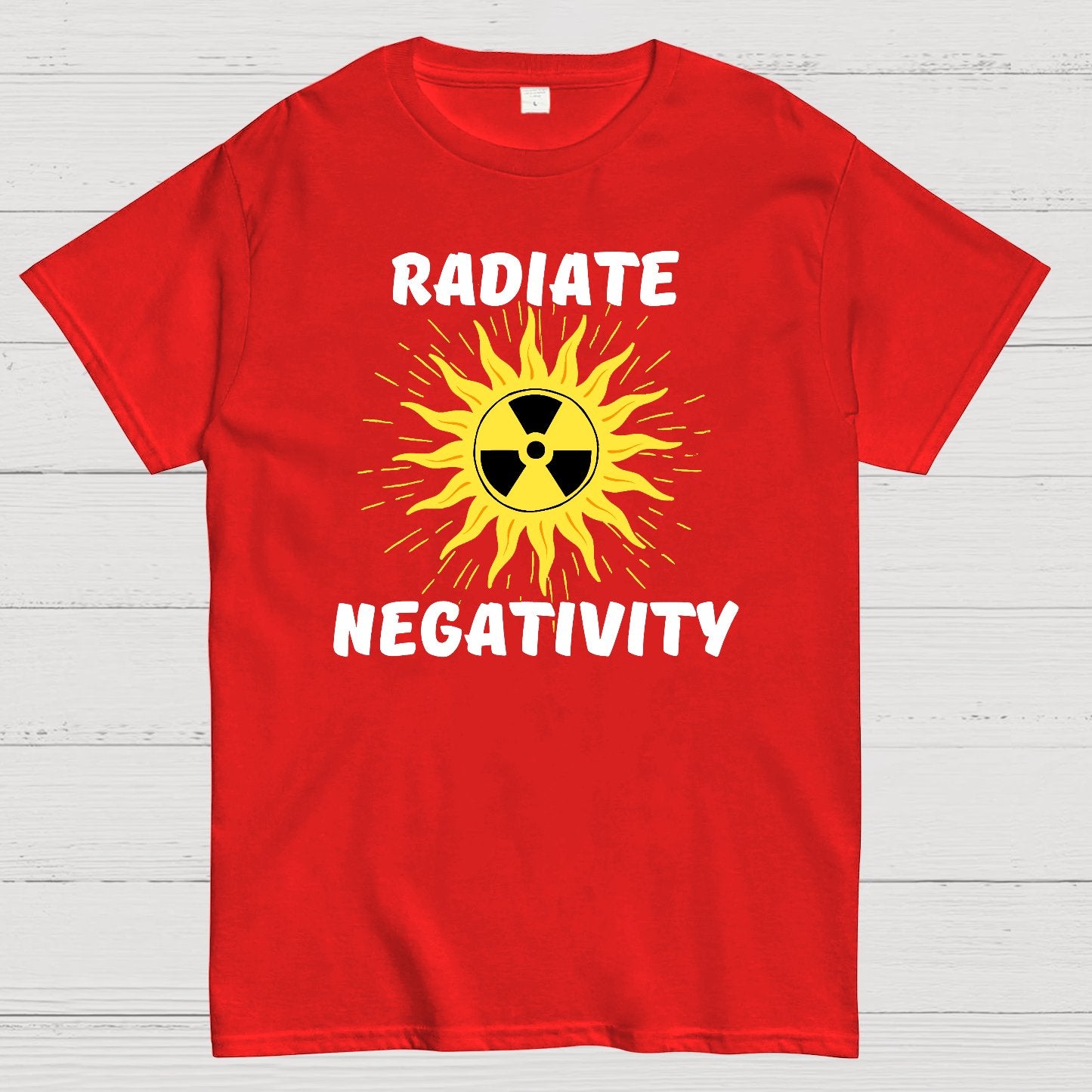 Radiate Negativity Geek T-Shirt
