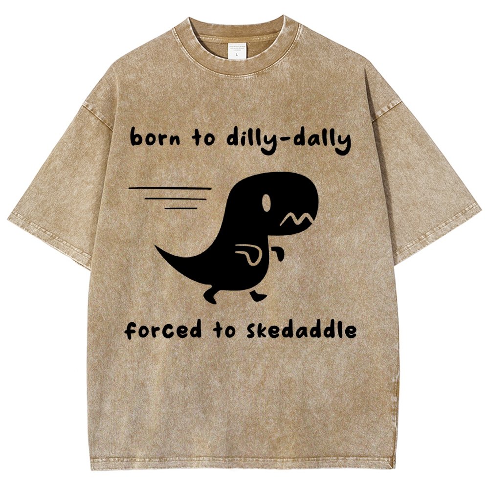 Forced To Skedaddle Vintage Distressed T-shirt