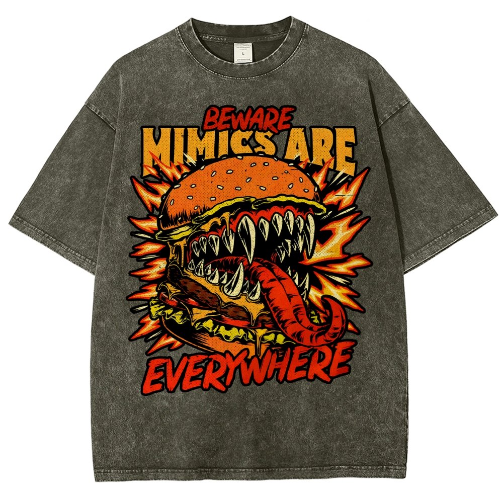 Mimics Are Everywhere Vintage Distressed T-shirt