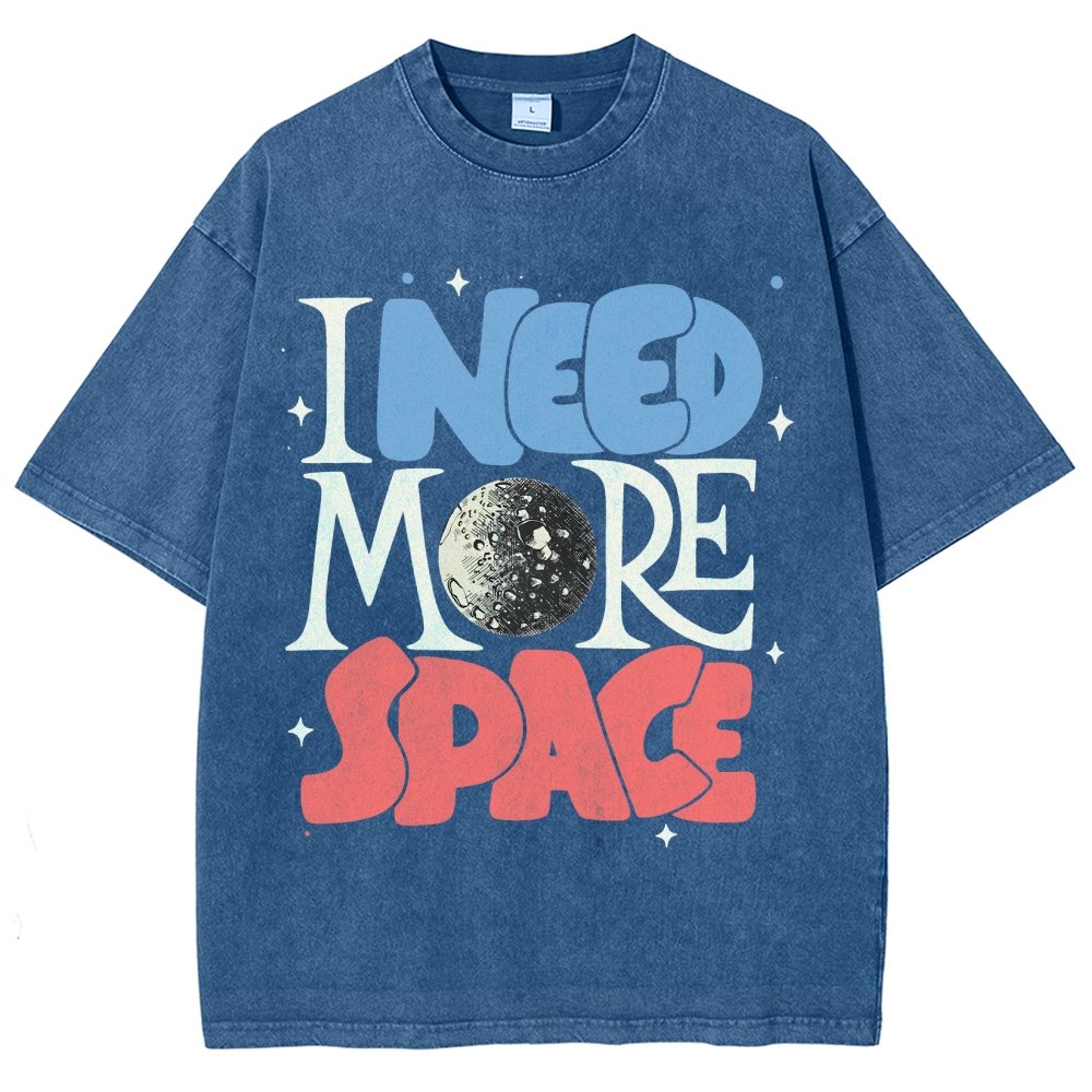 I Need More Space Vintage Distressed T-shirt