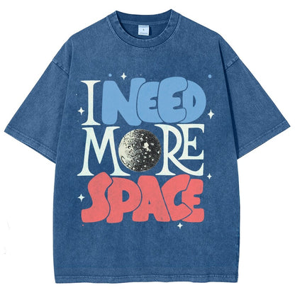 I Need More Space Vintage Distressed T-shirt