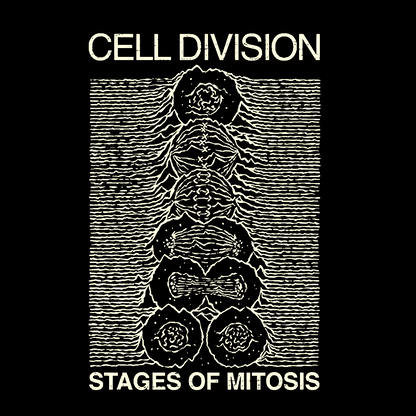Cell Division- Stages Of Mitosis Geek T-Shirt