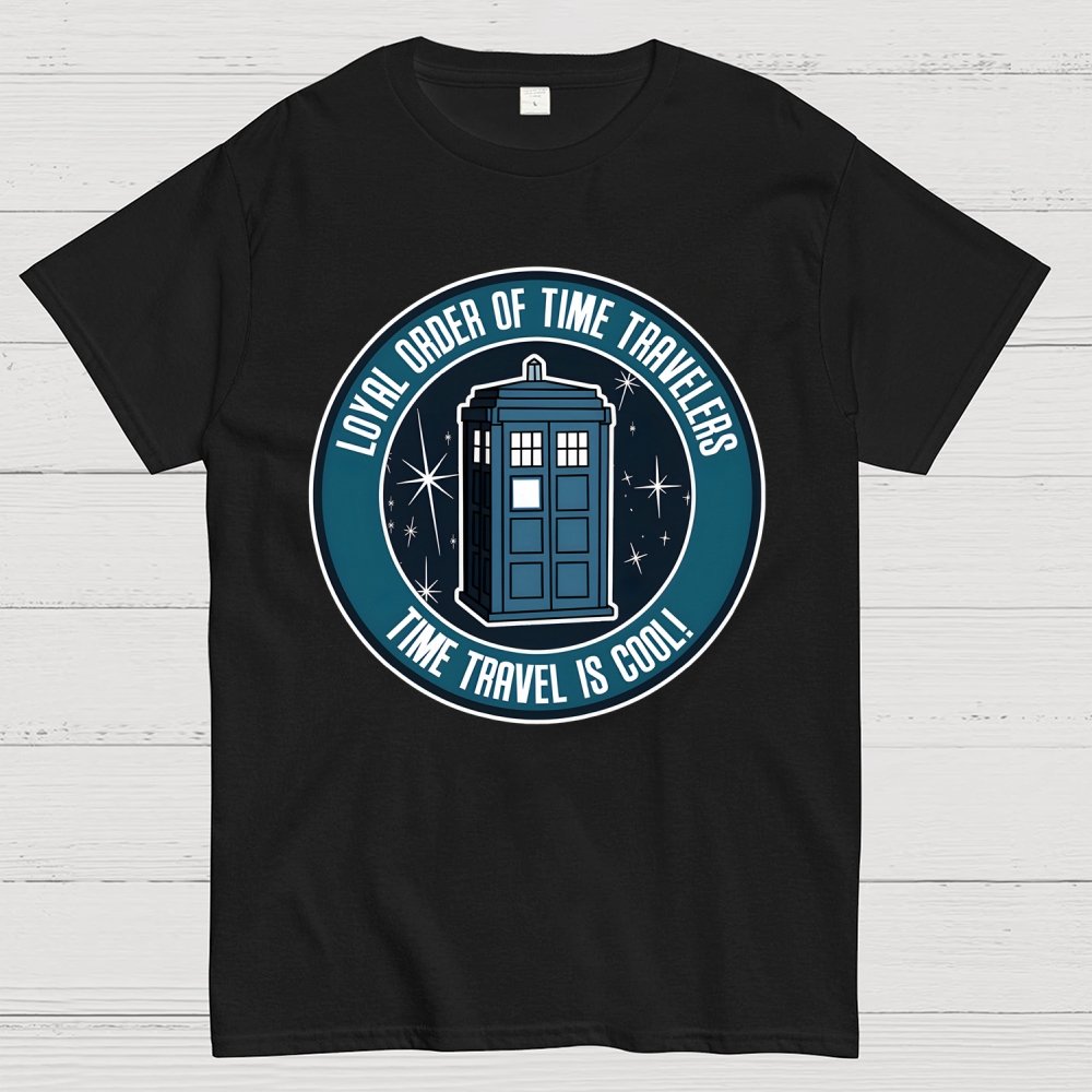 Time Travel is Cool Geek T-Shirt