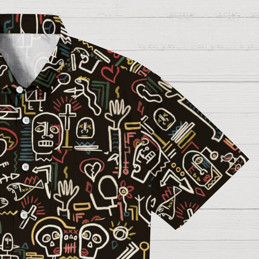 Vintage Graffiti Geeky Shirt