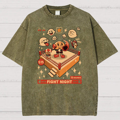 Retro Arcade Showdown Vintage Distressed T-shirt