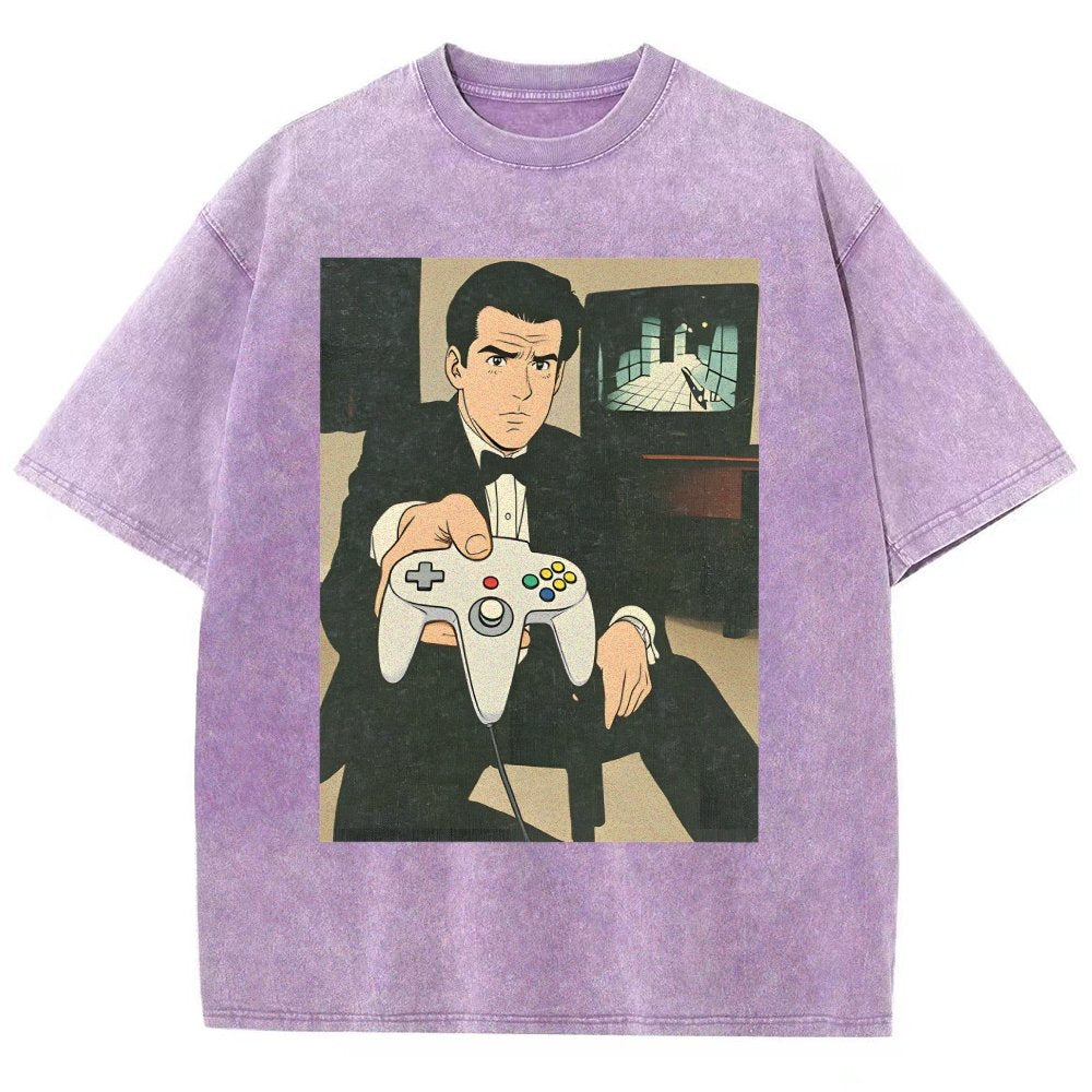 Come Play Retro Games Vintage Distressed T-shirt