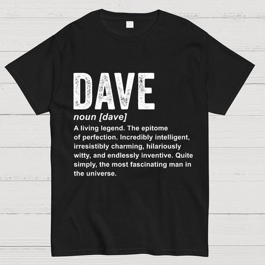 Dave Definition  Funny Dave Geek T-Shirt