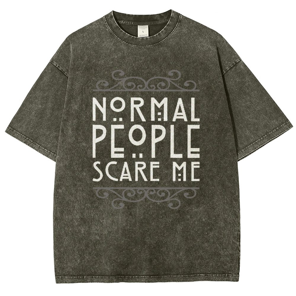 People Are Scary Vintage Distressed T-shirt