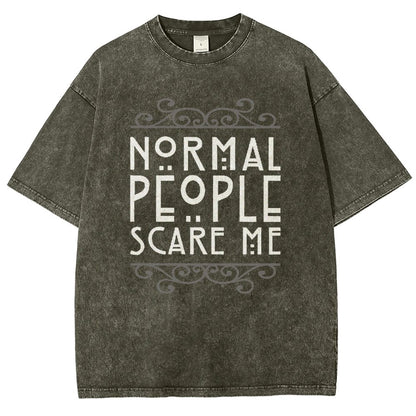 People Are Scary Vintage Distressed T-shirt