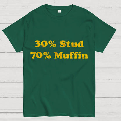 30% Stud 70%Muffin Funny T-Shirt