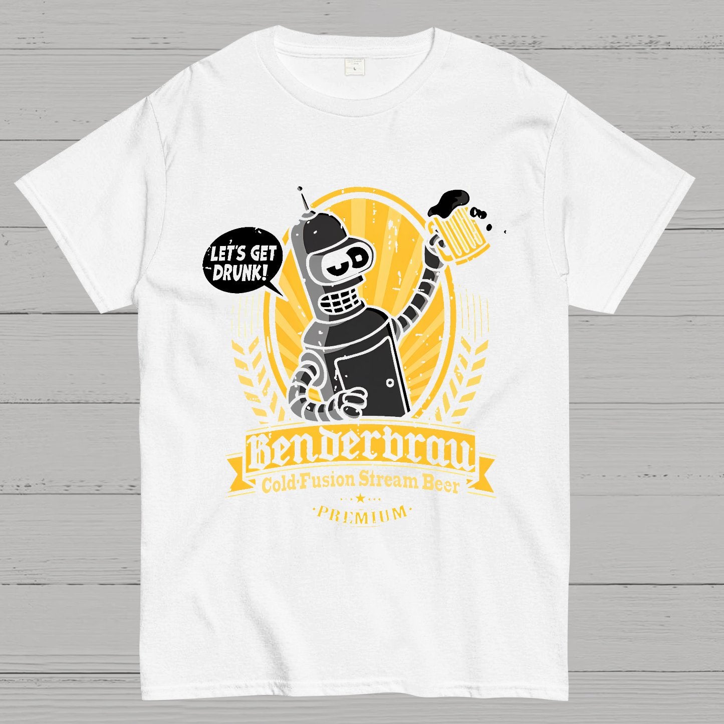Beer Festival Machines Get Drunk Geek T-Shirt