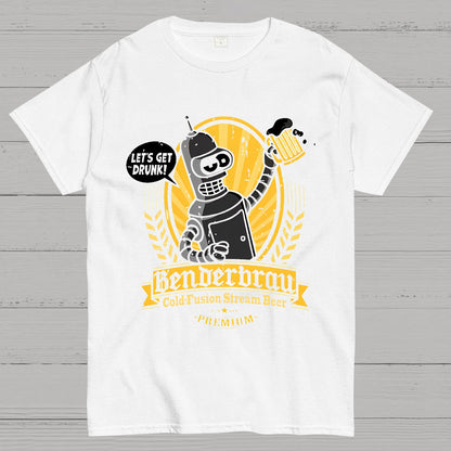 Beer Festival Machines Get Drunk Geek T-Shirt
