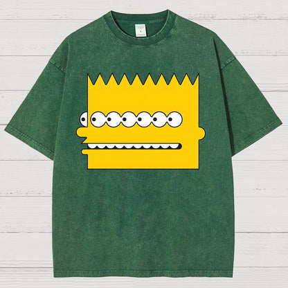 Multi Multi Funny Nerd Vintage Distressed T-shirt