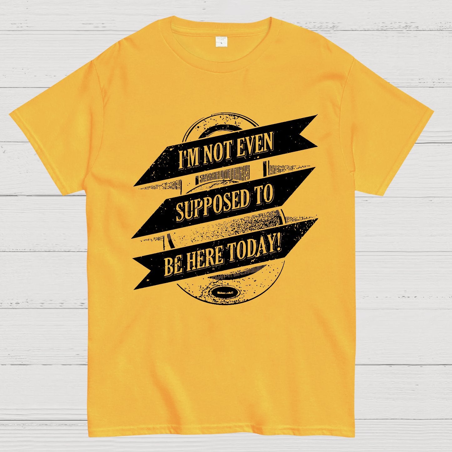 Not Supposed To Be Here Nerdy T-Shirt