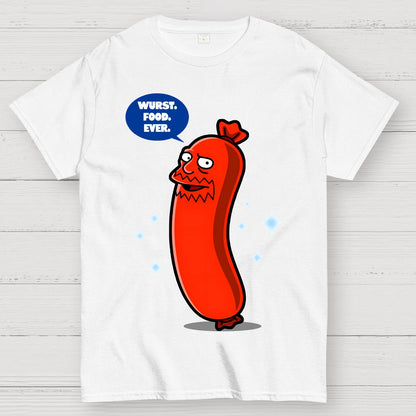 Wurst Food Ever Geek T-Shirt