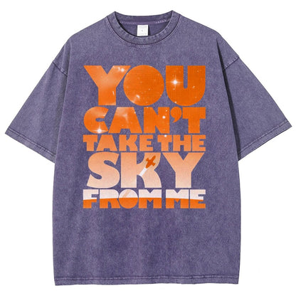 You Can’t Take The Sky Vintage Distressed T-shirt