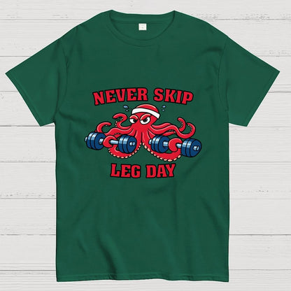Octo-Leg Day Geek T-Shirt