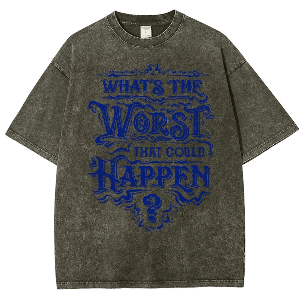 What Could Happen Vintage Distressed T-shirt