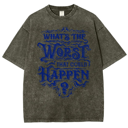 What Could Happen Vintage Distressed T-shirt