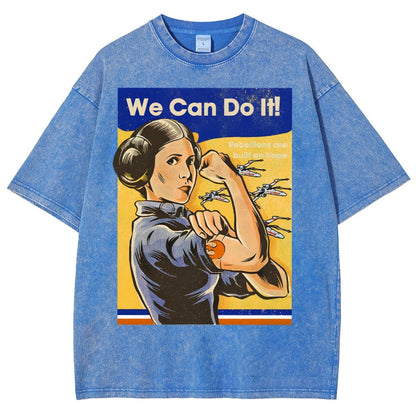 We Can Do It! Vintage Distressed T-shirt
