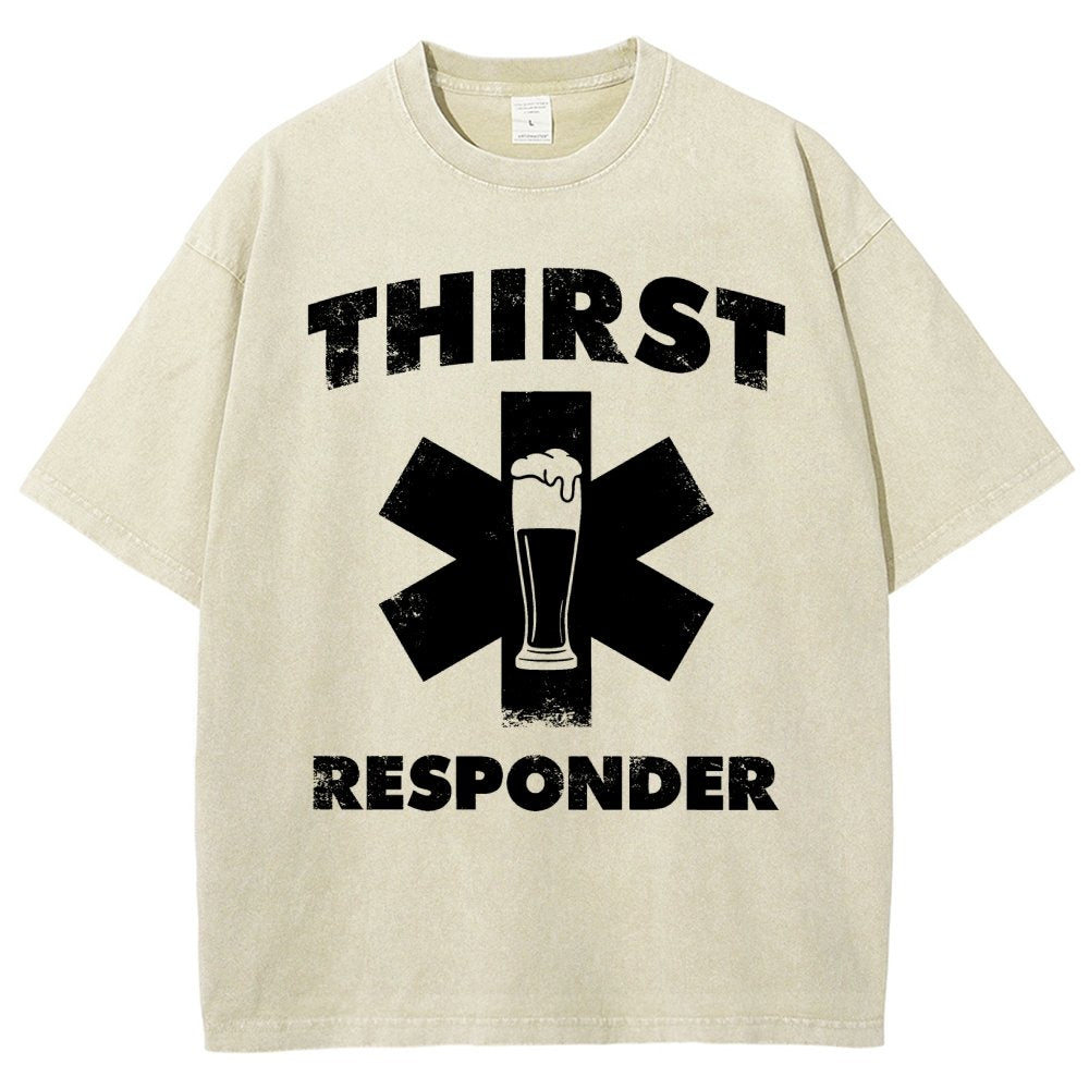 Thirst Responder Vintage Distressed T-shirt