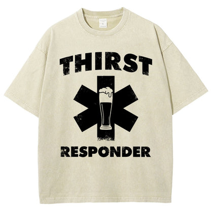 Thirst Responder Vintage Distressed T-shirt