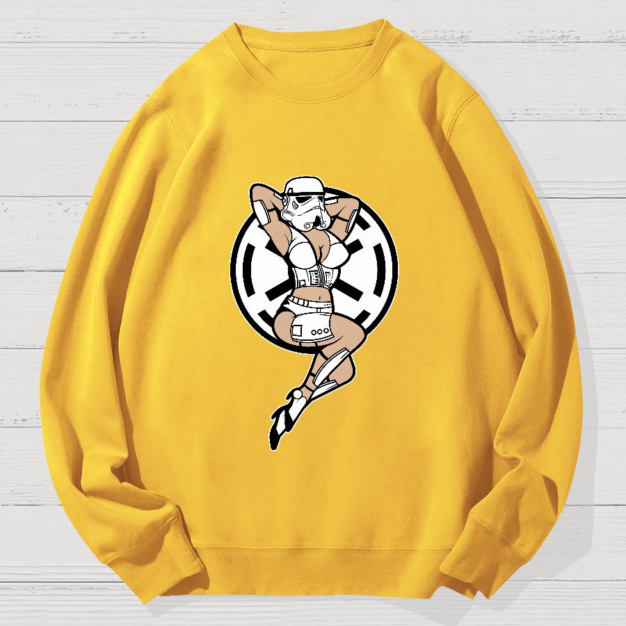 Planet Machine Beauty Geek Cotton Sweatshirt