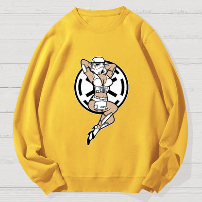 Planet Machine Beauty Geek Cotton Sweatshirt