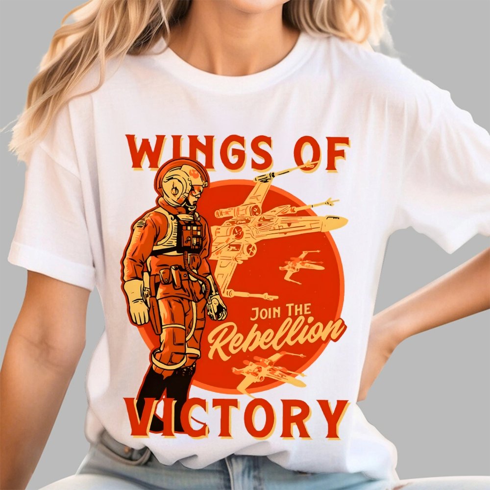 Wings of Triumph Victory Recruitment Geek T-Shirt