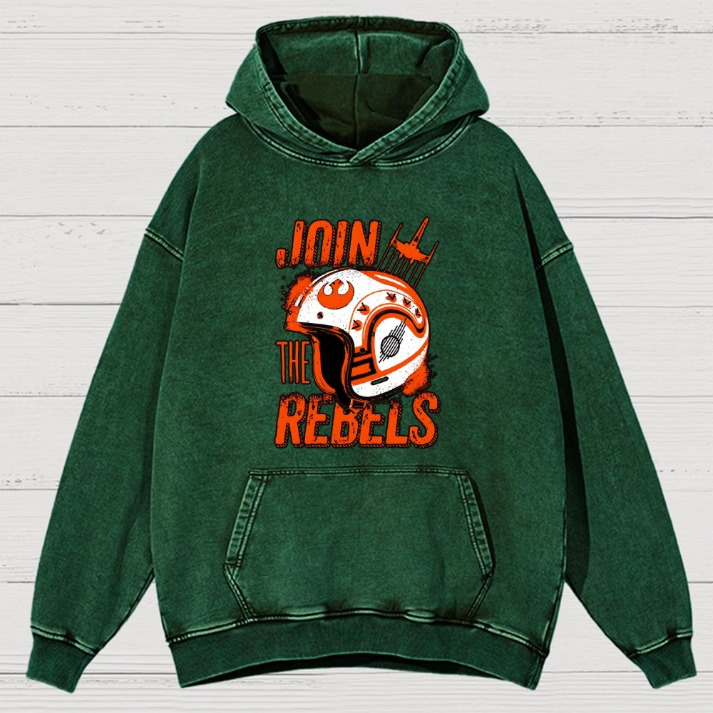 You Must Join Vintage Distressed Hoodie