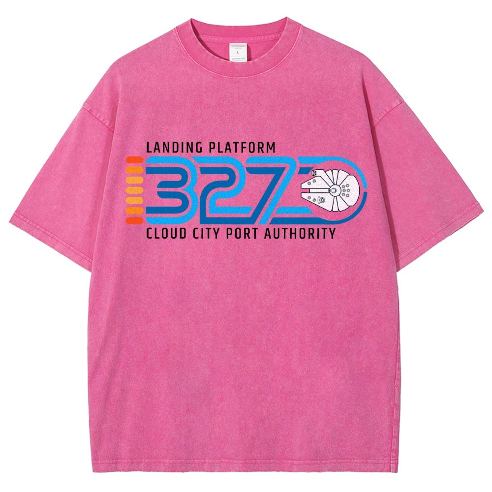 Landing Platform 327 Vintage Distressed T-shirt