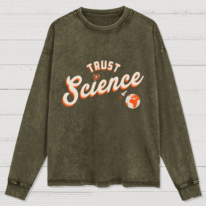 Vintage Science Trust Washed Long Sleeve Tee